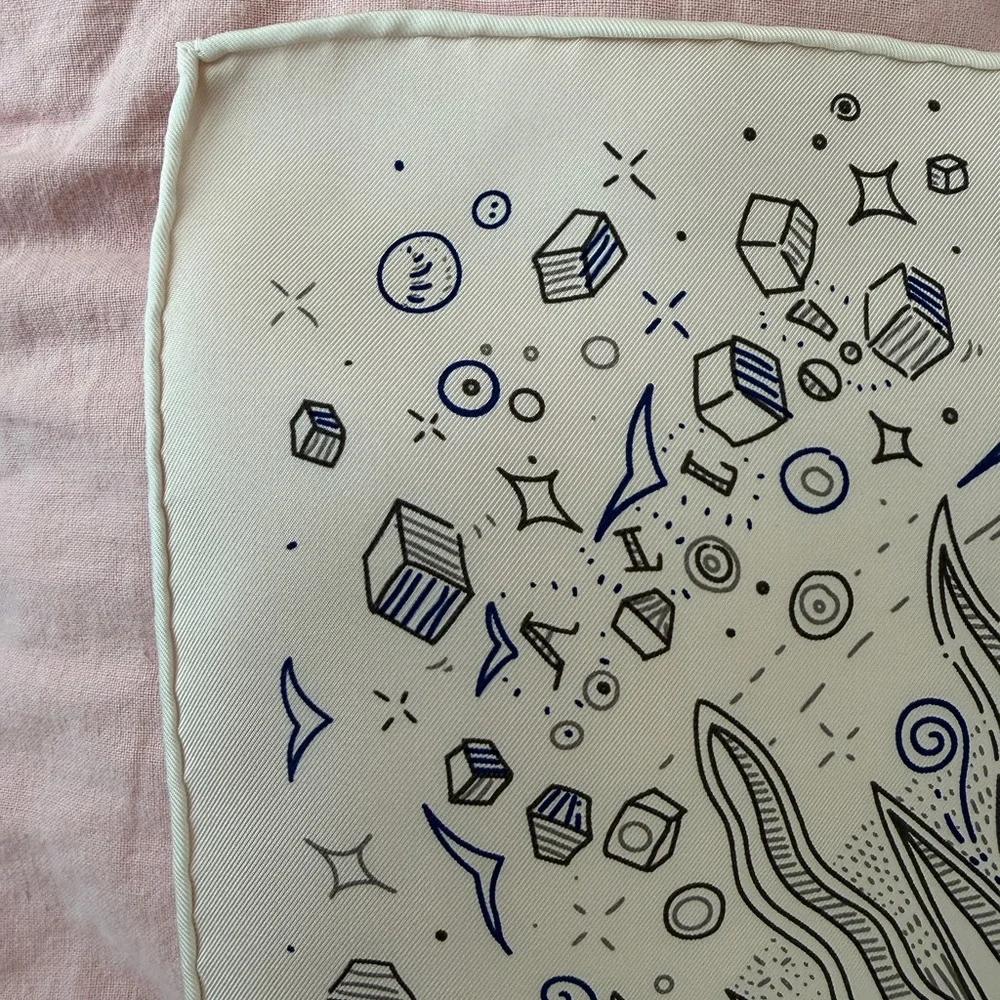 Hermes Please Hold the Line Scarf - Picture 9 of 12